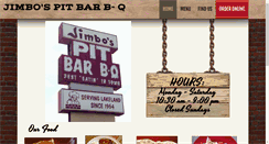 Desktop Screenshot of jimbospitbarbeque.com